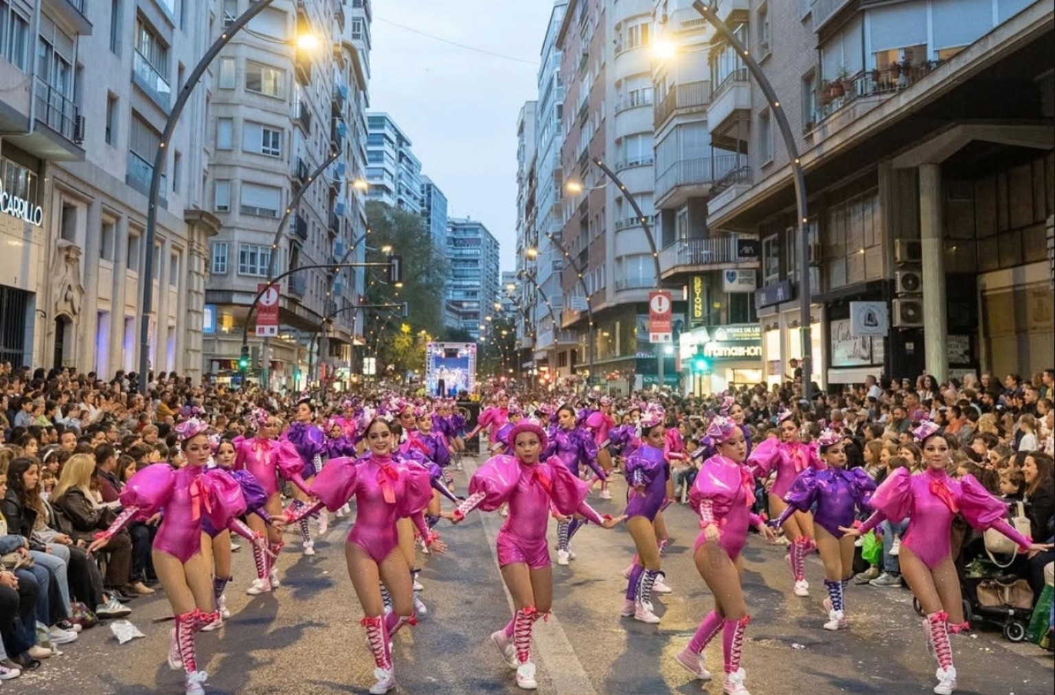 Gran desfile de la academia